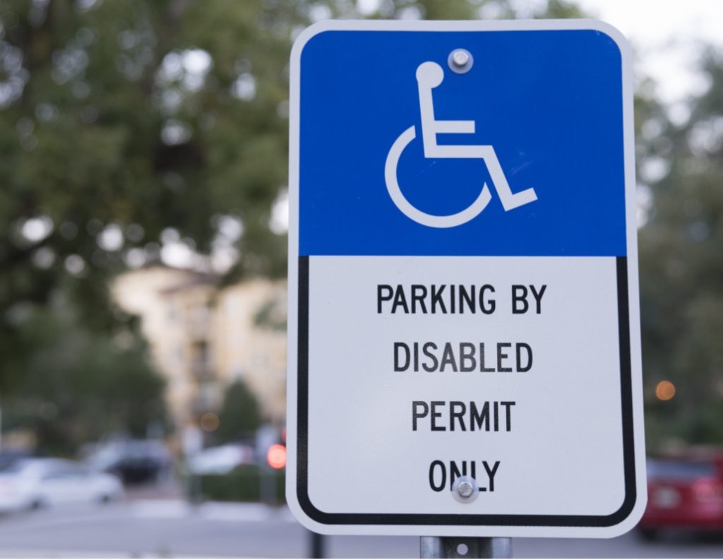 Handicapp Parking Permit Sign