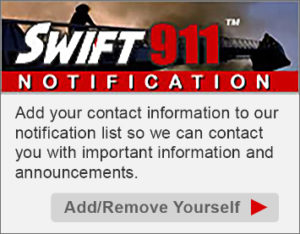 Swift 911 Notification Sign Up